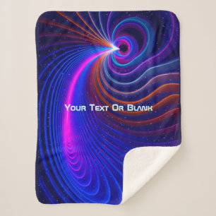 De ruimtekromming sherpa deken