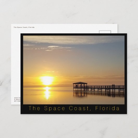 De ruimtekust in Florida Briefkaart (Voorkant / Achterkant)