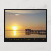 De ruimtekust in Florida Briefkaart (Voorkant)