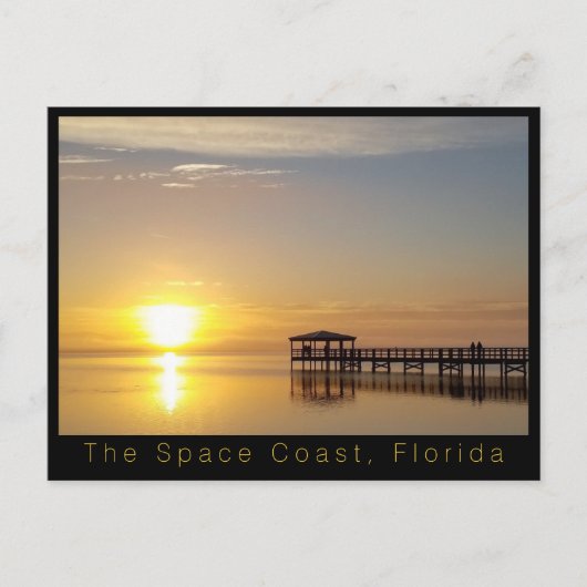 De ruimtekust in Florida Briefkaart (Voorkant)