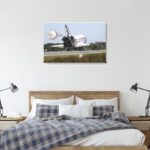 De ruimtependelAtlantis ontruimt zijn belemmerings Canvas Afdruk (Insitu (Slaapkamer))