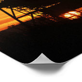 De ruimtependelAtlantis op het lanceerpad Poster (Hoek)