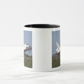 De ruimtependelAtlantis raken aan baan 3 Mok (Midden)