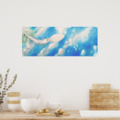 De ruimteraketlancering van de Lift van de lanceri Poster (Keuken)