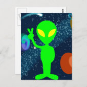 De RuimteVreemdeling van Greenpeace Briefkaart (Voorkant / Achterkant)