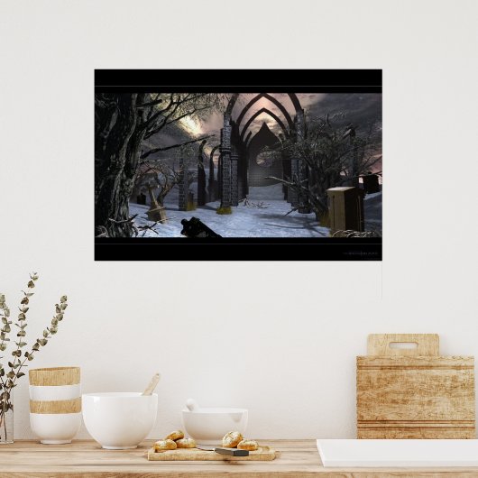 De ruïnes poster (Keuken)