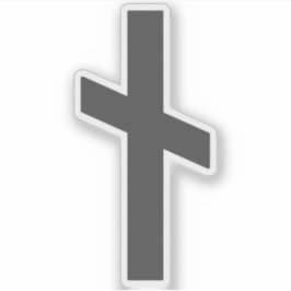 De Rune Nauthiz (grijs) Sticker