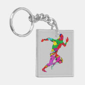 De Runner Sleutelhanger (Voorkant Links)