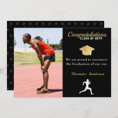 De runnerklasse van het spoor van de aankondiging  (Voorkant / Achterkant)