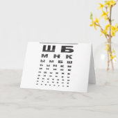 De Russische Grafiek van het Oog Kaart (Gele Bloem)