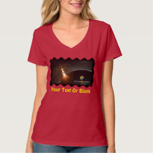 De Russische maan aan land T-shirt