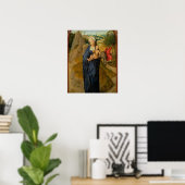 De rust op de vlucht naar Egypte (olie op het pane Poster (Thuiskantoor)