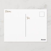 "DE RUST VAN DE KATTENDAME" BRIEFKAART (Achterkant)