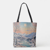 De rust van de winter draagtas (Achterkant)