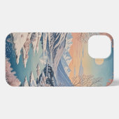 De rust van de winter iPhone hoesje (Achterkant horizontaal)