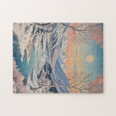 De rust van de winter legpuzzel (Horizontaal)