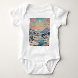 De rust van de winter romper