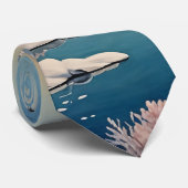 De rust van de winter stropdas (Opgerold)