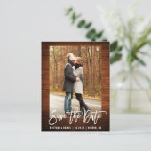 De Rustic Houdfoto van het Manuscript van de borst Briefkaart (Staand voorkant)