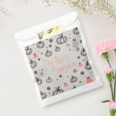 De rustieke pompoen bedankzakje (Gezegeld)