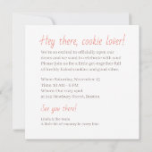 De rustieke pompoen kaart (Achterkant)