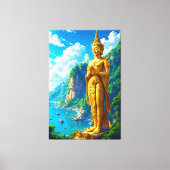 De rustige beschermer canvas afdruk (Voorkant)