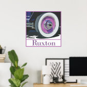 De Ruxton Wheel Study Poster (Thuiskantoor)
