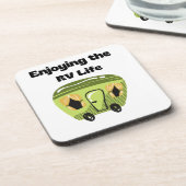 De RV-levensduur genieten van een Bier Onderzetter (Linkerzijde)