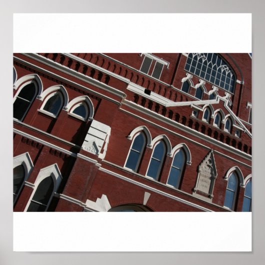 De Ryman Auditorium Poster (Voorkant)