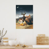 De Sabbat van heksen Francisco Goya Poster (Keuken)