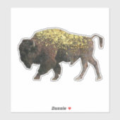 De Sacred Buffalo Sticker (Vel)