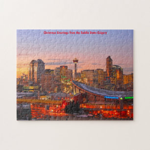 De Saddle Dome Calgary. Legpuzzel