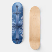 De saffier eed skateboard (Voorkant)