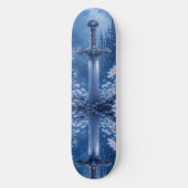 De saffier eed skateboard (Voorkant)