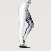 "De saffierpoëzie", Leggings van de vrouw (Rechts)