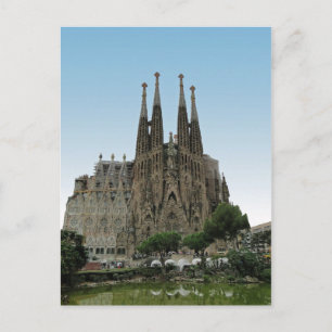De Sagrada Familia, Barcelona, Spanje Briefkaart