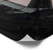 De Sahara is zichtbaar door de ramen Poster (Hoek)