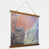 De Saharawoestijn in Algerije, Noord-Afrika. Hangend Wandkleed (Gebogen)