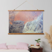 De Saharawoestijn in Algerije, Noord-Afrika. Hangend Wandkleed (Slaapkamer)