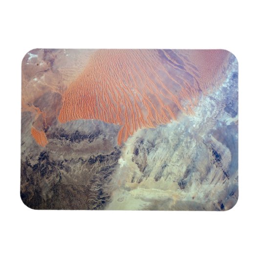 De Saharawoestijn in Algerije, Noord-Afrika. Magneet (Horizontaal)