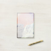 De Saharawoestijn in Algerije, Noord-Afrika. Post-it® Notes (Op bureau)