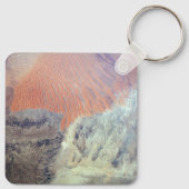 De Saharawoestijn in Algerije, Noord-Afrika. Sleutelhanger (Achterkant)