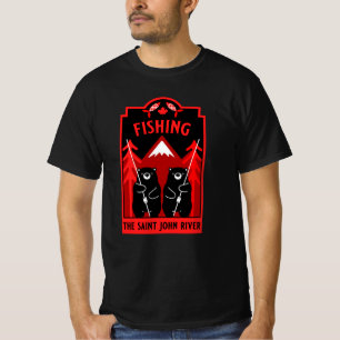 De Saint John River Vist Canada T-shirt