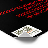 De Salesman Poster (Hoek)