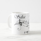 De salsa is ma koffiemok (Voorkant links)