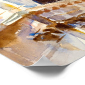 De Salute, Venetië, van John Singer Poster (Hoek)