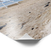 De Sand Dune Beaches of Montauk, NY Foto Afdruk (Hoek)