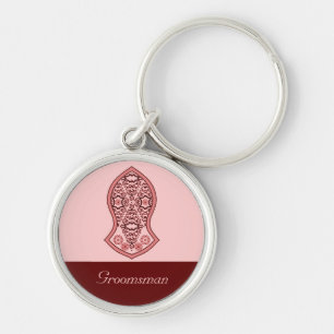 De Sandaal van de profeet (Henna) (rood) Sleutelhanger