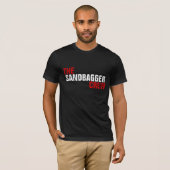 DE SANDBAGGER-BEMANNING T-SHIRT (Voorkant volledig)