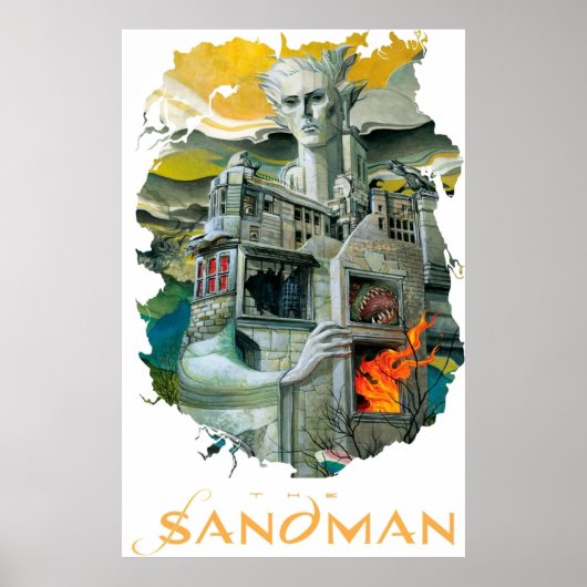 de Sandman house morpheus-droom Poster (Voorkant)